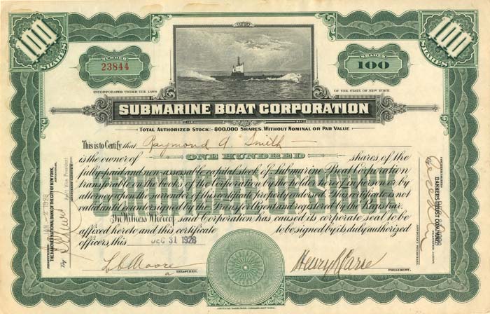 Submarine Boat Corporation